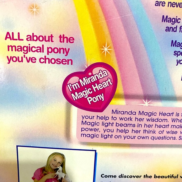 MAGIC TOUCH PONY VTG 90s MAGIC HEART PONY HEARTS LIGHT UP & BLINK BUNDLE OF 2 - Picture 14 of 16